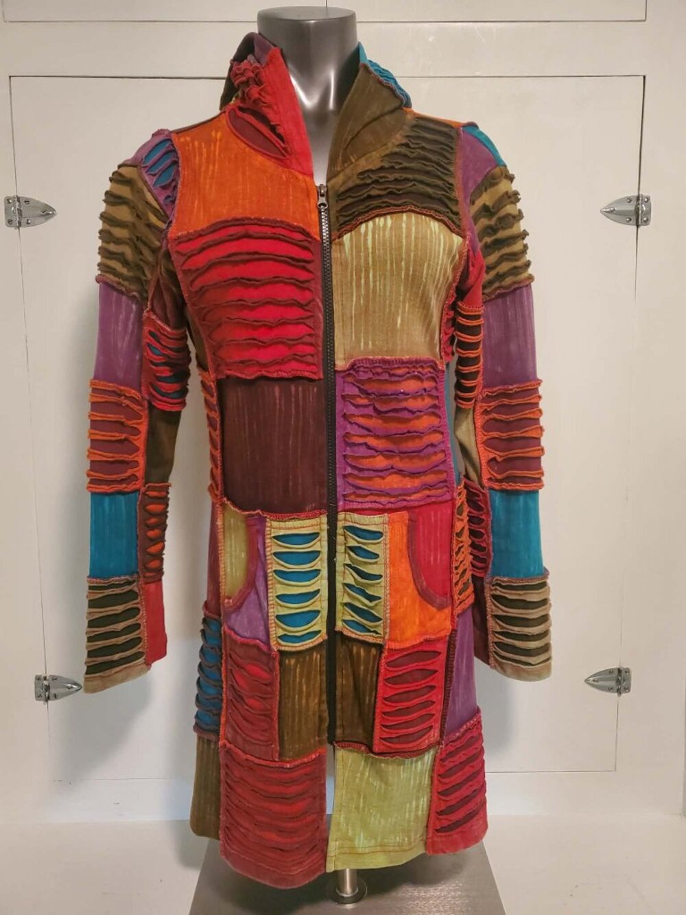 100% Cotton Patchwork Jacket